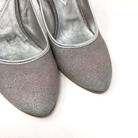 Vince Camuto Womens Size 10 B Iridescent Ankle Strap Dress Pumps Heels - Picture 7 of 9